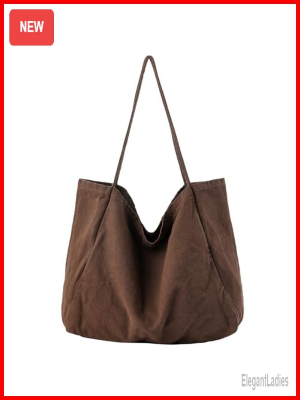 Large Canvas Hobo Shoulder Bag for Women Work Travel Tote Purse Handbags